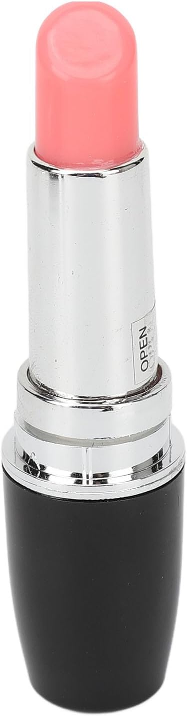 Small Lipstick Massager, Portable Lipstick Shape Vibration Face Massage Wand for Facial Eye - Relieving Dark Circles and Eye Bags, Used with AAA Battery (Not Included)