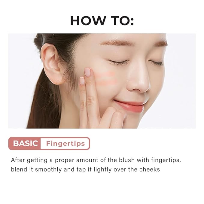 A'PIEU Juicy-Pang Jelly Blusher [VL01] (0.17 oz) - Soft Touch Cheek Color with Creamy Powdery Texture for Natural Dewy-Finish, No Fall-Out.