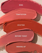 ILIA - Color Haze Multi-Use Matte Pigment | Cream Blush + Lip Color In One | Nourishing, Fuss-Free Application | Non-Toxic, Vegan, Cruelty-Free, Silicone-Free (Temptation Soft, 0.23 fl oz | 7 ml)