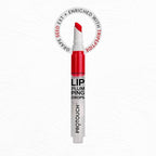 Glossy Lip Plumping Drops - Volumizing Lip Gloss With 8-Hour Plumping Effect - Vegan Formula With Caffeine & Grape Seed Extract - Perfect Red