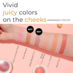 A'PIEU Juicy-Pang Jelly Blusher [VL01] (0.17 oz) - Soft Touch Cheek Color with Creamy Powdery Texture for Natural Dewy-Finish, No Fall-Out.