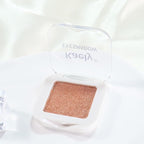Light Brown Glitter Eyeshadow – Champagne Copper Shimmer Eye Shadow, Daily Waterproof Long-Lasting Eyeshadow Powder Palette for Women Neutral Eye Makeup sombras para ojos (01)