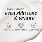 Olay Bright & Even Vitamin C with Lactic Acid Face Moisturizer, 2 oz Lightweight Brightening Face Cream for Uneven Skin Tone, Recyclable Eco Jar Packaging, Value Size