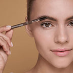 M. Asam MAGIC FINISH Eyebrow Designer Light-Brown - 4-in-1 eyebrow pencil with rotating mine & spiral brush, perfect shape & fullness thanks to powdery texture, optimal brow arch, eye make-up, 0.01 Oz