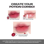 Lip Potion Aqua Glow No.8 Sugar Purple | Hydrating, Non-Sticky Gloss with Sheer Radiance | 0.3 Oz