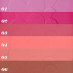 Rose Bean Paste Matte Single Pressed Cheeks Face Blushes Makeup Palette, Rose Bean Monochrome Cream Blushes Palette Makeup for Older Women, Natural Pigmented Paleta de rubores monocromática 04