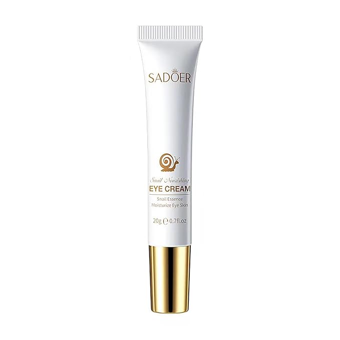 Snail Nourishing Eye Cream - Premium Formula, 20g - Bid Farewell to Dark Circles and Fine Lines and Welcome Elastic and Lustrous Eye Skin