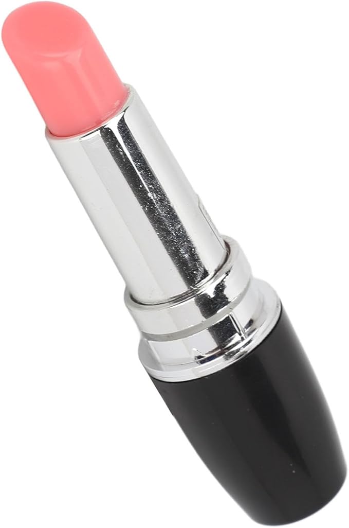 Small Lipstick Massager, Portable Lipstick Shape Vibration Face Massage Wand for Facial Eye - Relieving Dark Circles and Eye Bags, Used with AAA Battery (Not Included)