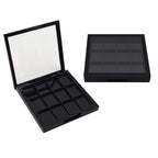 Empty Eyeshadow Palette Eyeshadow Makeup Palette Lipstick Container Makeup Empty Case for Blush Lipstick, 1Pcs 12 Grids