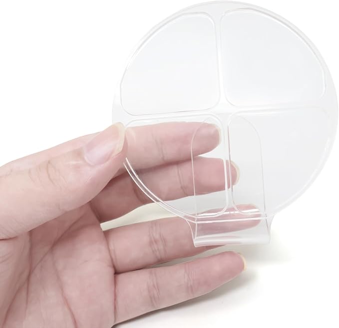 yueton 2PCS Acrylic Makeup Mixing Tray Makeup Palette