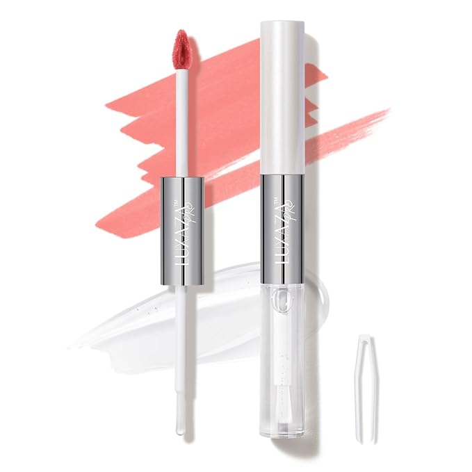 Lip Stain Peel Off + Lip Oil Dual Long