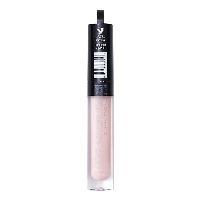 e.l.f. Lip Plumping Gloss, High-Shine Sheer Color, Hydrates & Creates Fuller Lips With Vitamin E, Vegan & Cruelty-Free, Pink Paloma, 0.1 Fl Oz