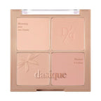 Dasique Blending Mood Cheek #10 Muted Nuts | 4 Blendable Shades in Lighteight Smooth Powder | Vegan | Korean Makeup | Blush