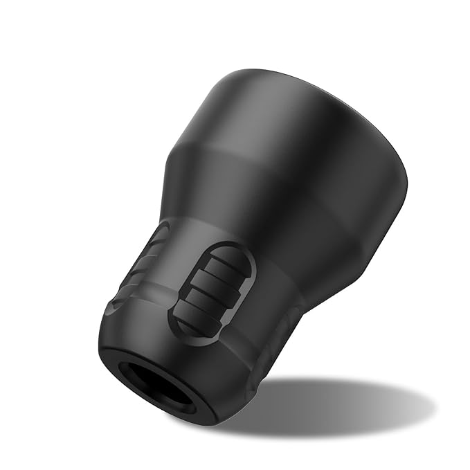 Ambition Soldier P3 Disposable Tattoo Grips - 12Pcs 28mm Professional Tattoo Rubber Grip Cover with Click Adjust System Supply for Rotary Soldier, Zetton, Torped & Shura Tattoo Pen Machine Gun