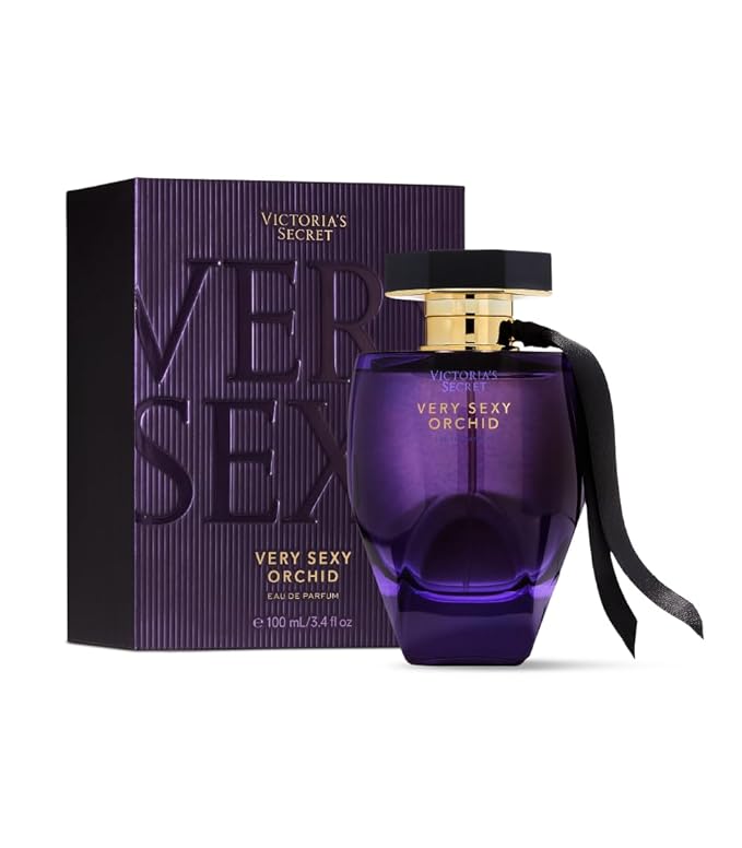 Victoria's Secret Very Sexy Orchid Eau de Parfum, Notes of Blackcurrant, Orris Woods & Sheer Patchouli, Perfumes for Women (3.4 oz)