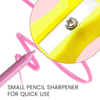 evpct 3Pcs Violet Rose Nude Pink Matte Long Lasting Wear Lip Liner Pencils Makeup Set for Shaping & Sculpting Lips, No Transfer Waterproof Pigmented Lip Liner Crayon lipliners Lipstick Pencil 14+16+18