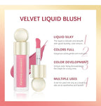 5 PCS Liquid Blush Soft Cream Face Blusher Blendable Feel