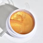 Nourishing Collagen & Peptide Under Eye Patches. With Vitamin E and Hyalauronic Acid. All Organic, Vegan and Paraben Free. (Gold)