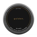Golden Grooming Co. Solid Cologne - Travel-Sized Concentrated Balm - Solid Perfume with Subtler Scent and Long-Lasting Fragrance - For Men of Color - 1 oz Tin