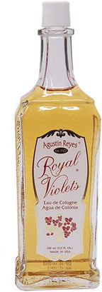 Royal Violets By Agustin Reyes 5 Oz Agua De Colonia Eau De Cologne Glass Bottle
