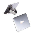 Alipis 2Pcs Nail Art Palette Ring, Stainless Steel
