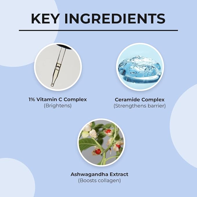 Dr. Sheth's Ceramide & Vitamin C Oil-Free Face Moisturizer | Enhances Glow & Strengthens Skin Barrier | Deeply Hydrates | Lightweight for All Skin Types | 1.76 Oz/50 g
