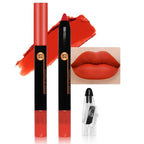 Charm Orange Crayon Matte Lipstick Lip Liner Pencil, Moisture Smooth Lipstick Pencil, With pencil sharpener Sharpenable Lip Pencil, Ultimate Lip Crayon for Women Smudgeproof Waterproof 05#