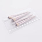 4pcs Professional Makeup Brush Set, Premium Synthetic Liquid Foundation Brush Blending Powder Tapered Kabuki Makeup Brushes Cosmetics Applicator