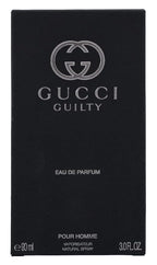 Gucci Guilty for Men 3.0 oz Eau de Parfum Spray