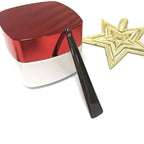 AKOAK 4 Pieces Metal Makeup Spatula, Makeup Spoon/Applicator, Reusable Mask Spoon for Creams, Blends, Lotions, Skin Creams, Moisturizers, Home Salons