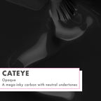 Olive & June Quick Dry Nail Polish | Instant, Fast-Drying, Smudgeproof Color | 15-free, Vegan, Cruelty-Free Formula | Lasts up to 5 Days | Salon-Quality Manicure Pedicure at Home | Cateye Inky Black