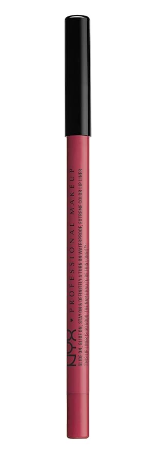 NYX PROFESSIONAL MAKEUP Slide On Lip Pencil, Lip Liner - Rosey Sunset (Strawberry Pink)