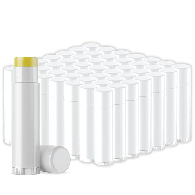 Natural Cherry Lip Balm Bulk, Unlabeled Labels