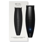 Bevel Beard Travel Trimmer SE for Men - Lightweight Cordless Mustache Trimmer, 4 Hour Rechargeable Battery Life, Tool Free Adjustable Zero Gapped Blade, Barber Supplies, Black (Packaging May Vary)