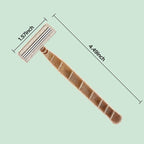 50Pcs Eco-friendly Disposable Razors Men|Safety Razor Dermaplaning Razors for Men & Women Shaving Body Facial Hair Shavers Facial Hair Remover for Women