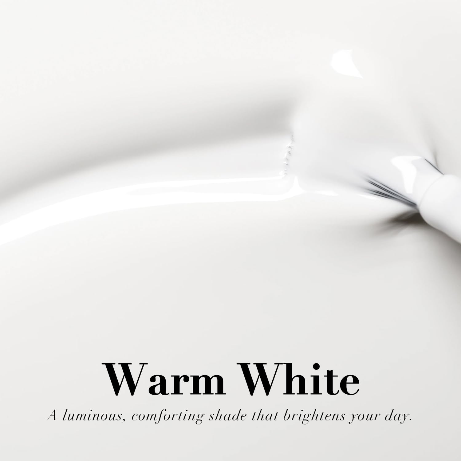 AZUREBEAUTY Warm White Nail Polish – Quick Dry, Long-Lasting, Natural Glossy Finish for DIY Manicure & Nail Art, Salon Quality, 10ml for Women