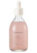 AROMATICA Reviving Rose Infusion Serum 3.38oz / 100ml, Vegan, Rejuvenating Hydration Serum, Vitality Serum for dry skin | with Damask Rose Water and Rose Oil
