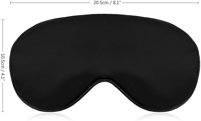 Custom Eye Mask Design Your Own Personalized Eye Shade Add Your Image Text Logo Light and Easy to Carry Effective Shadin Adjustable, 1pcsBlack, 8.1"x4.1"