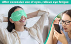 ONLYSKY BEAUTY Cold Eye Mask Cooling Gel Eye-Mask for Dry Eyes, Eye relax and Pressure Release as Gift for women (Green)