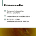 AMOS PROFESSIONAL The Green Tea Shampoo Refresh for Thinning Hair, Korean Shampoo for Oily Scalp l Deep Cleans, Strengthening Hair, All Hair Types, 16.9 fl.oz