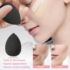 47Pcs Black Makeup Brushes Set Professional Makeup Kit Multi-functional Makeup Tool Set with Facial Makeup Accessories, Foundation Makeup Brush Kit Eye and Face Make up Brushes & Tools