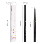 Kaely 1.5mm Skinny Gel Eyeliner Pencil,Black Cat Eye Liner Makeup Pen,Cream Smooth Eyeliner Crayon,delineador de ojos contra el agua,Waterproof Long Lasting 16 Hour Wear,Vegan & Cruelty Free,01