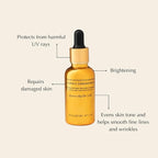Vegan antioxidant rejuvenating face serum