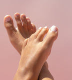 PODERM - nail Polish – Enriched with Tea Tree – Improves nail appearance – Ingredients Natural/Vegan - foot/hand - Swiss Made (Powder Pink)