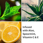 Charlestown Cherri Lip Gloss (.25oz) - Naturally Refreshing Vegan Lip Gloss with Aloe, Vitamins C & E, Spearmint Extract