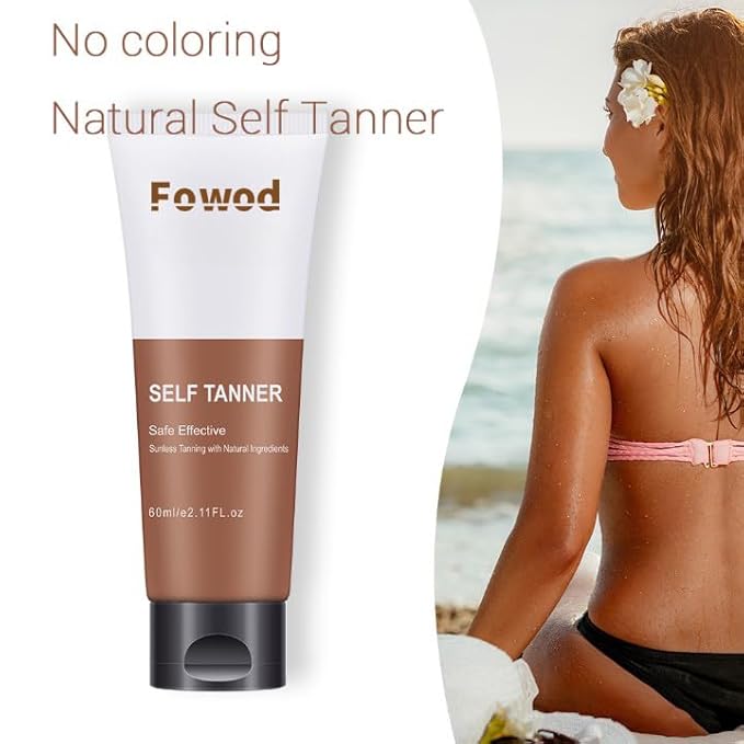 Self Tanners - Get a Gradual Tan with Our Sunless Tanning Lotions, Non-Toxic and Buildable Formula for a Golden Glow on Body and Face (6.33 FL Oz / 180ML)