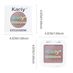 Kaely Taupe Single Eyeshadow Makeup, Neutral Powde Eye Shadow for Older Women, Lavender Plum Mauve Matte Eyeshadow Palette Pigmented Waterproof, sombras para ojos, Lightweight Blendable, 05