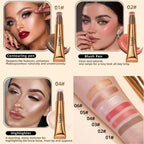3PCS Liquid Contour Beauty Wand, Liquid Blush Highlighter