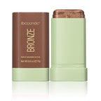 Multi-Use Makeup Blush Stick, Beauty Tinted Solid Blush Stick,Facial Contouring Highlight & Brighten Face Stick, Waterproof Moisturizer Stick, Suitable for All Skin (4#Beach Glow)