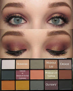 Makeup Revolution Reloaded Palette, Makeup Eyeshadow Palette, Includes 5g